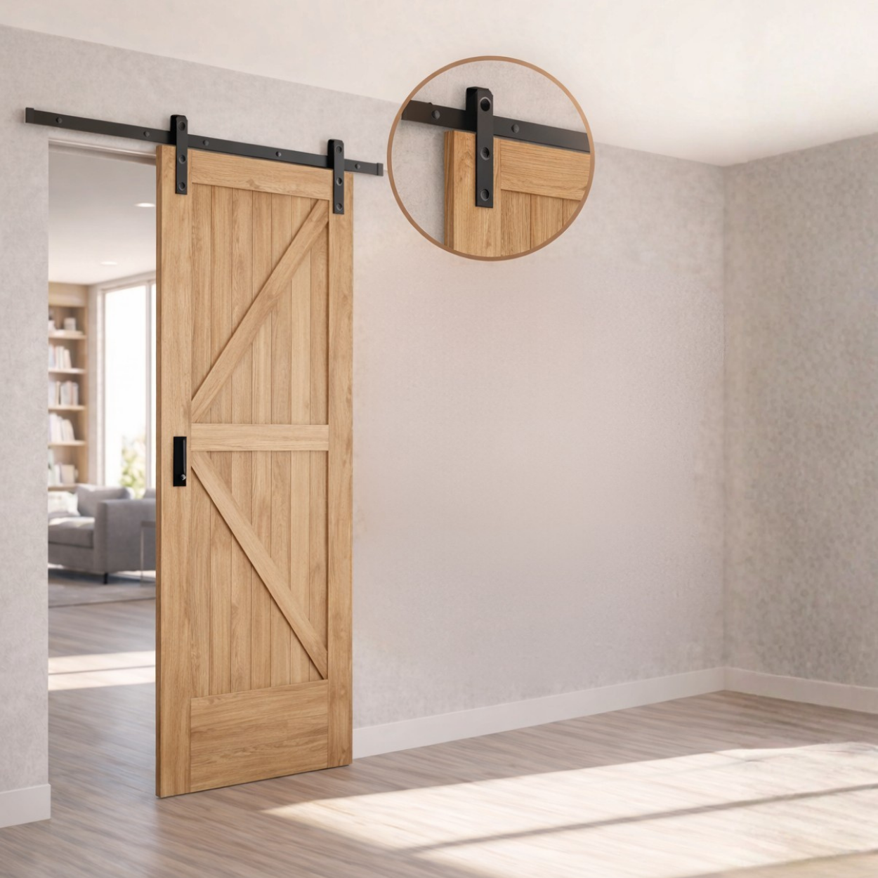 Sistema de Puerta Corrediza Barn Door