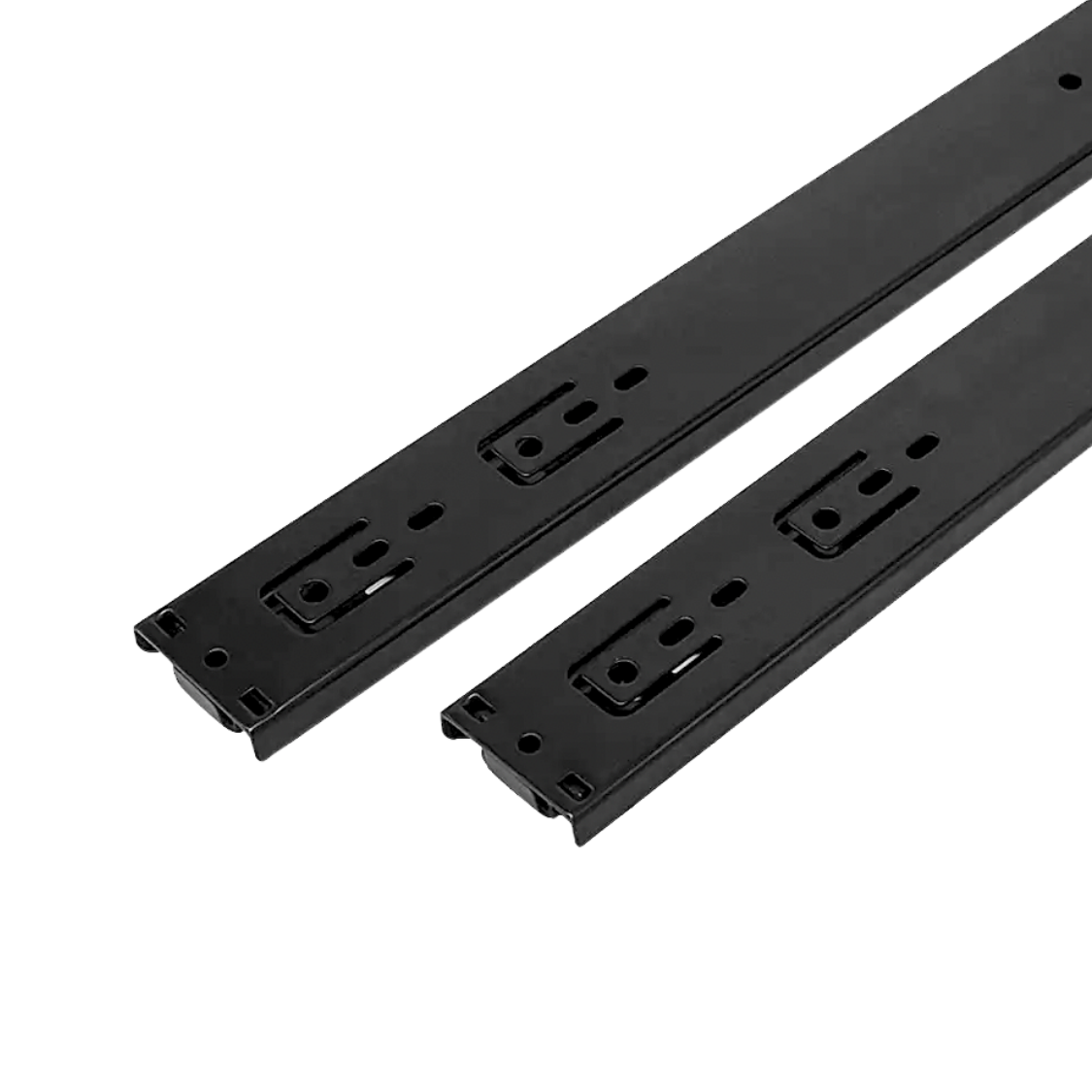 Riel Extensible Pesado Negro