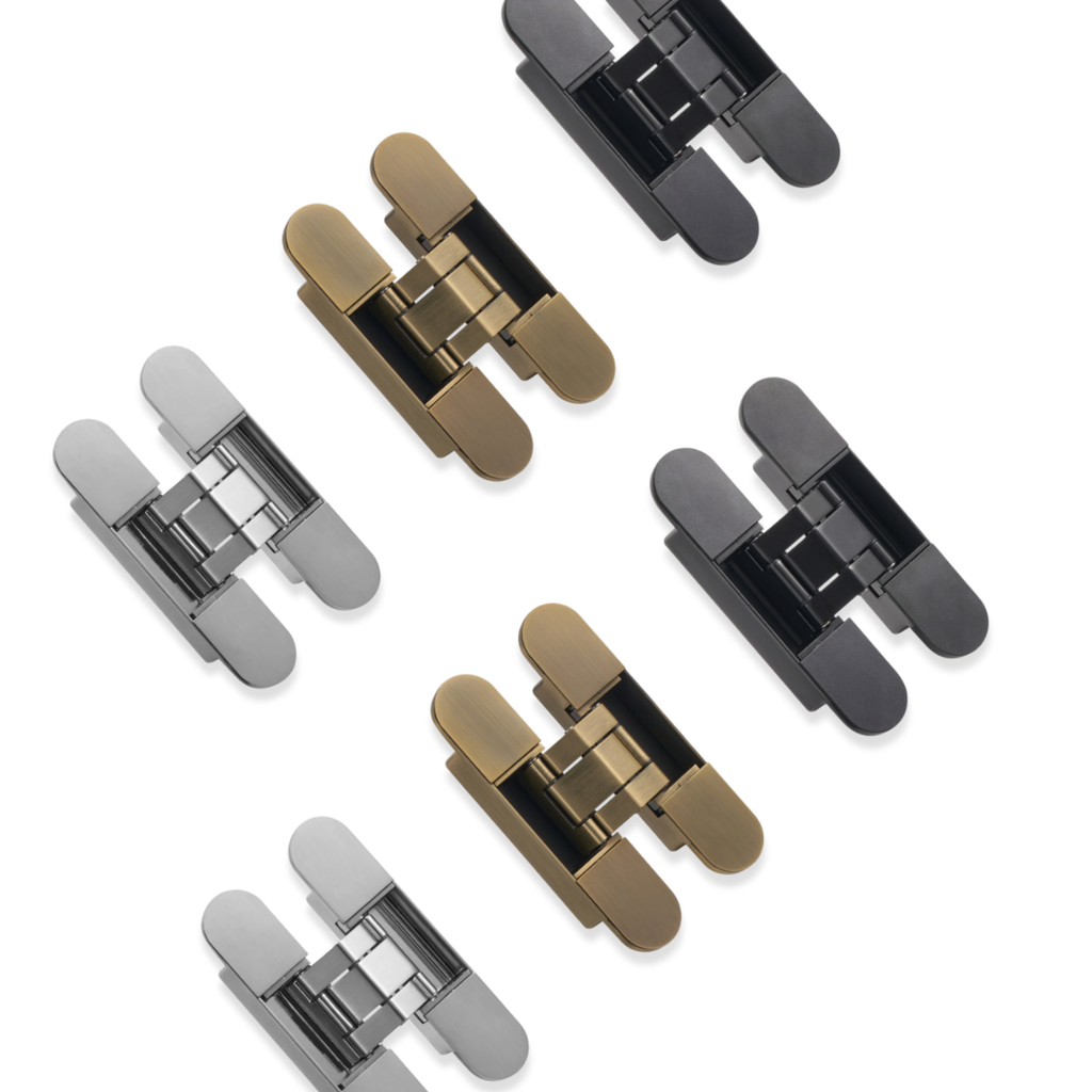 Bisagra Oculta 3D Black